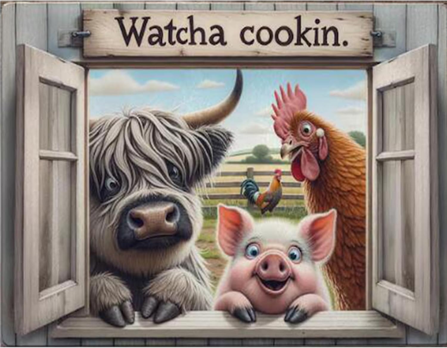 NAHUIGOOD Cross Stitch Kit，– 11Ct Stamped Embroidery Set for Adults & Beginners, Needlepoint Pattern, DIY Art for Home Decor & Gifts Animal11Ct40X50Cm