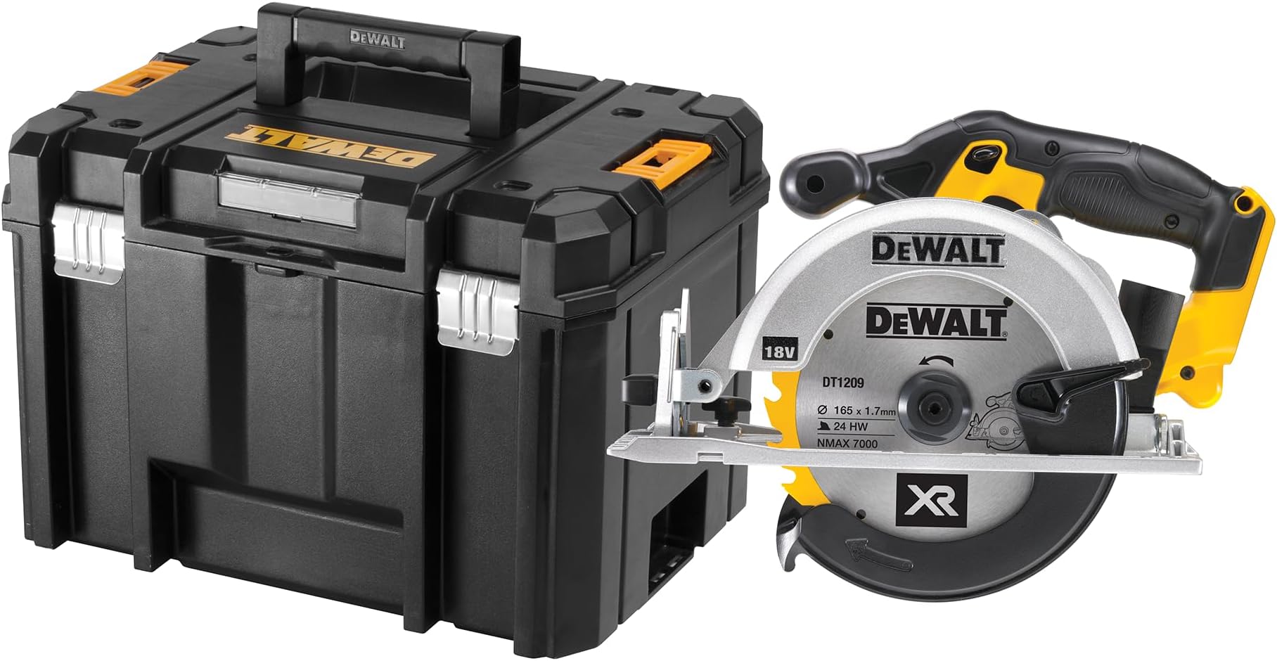 DEWALT 18V XR 165 mm Circular Saw in TSTAK, DCS391NT-XJ