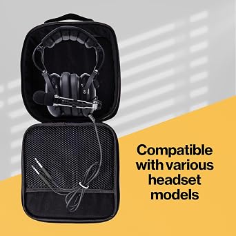 Pilot Headset Bag - Durable Aviation Headset Bag for Secure Storage and Easy Transport