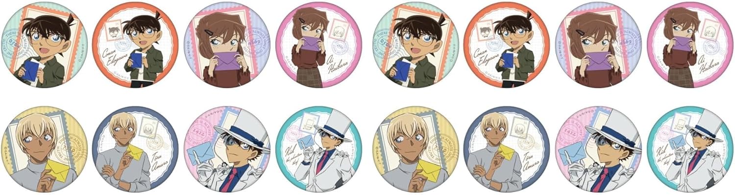 Amazon | トーシンパック 名探偵コナン 缶バッジコレクション（手紙