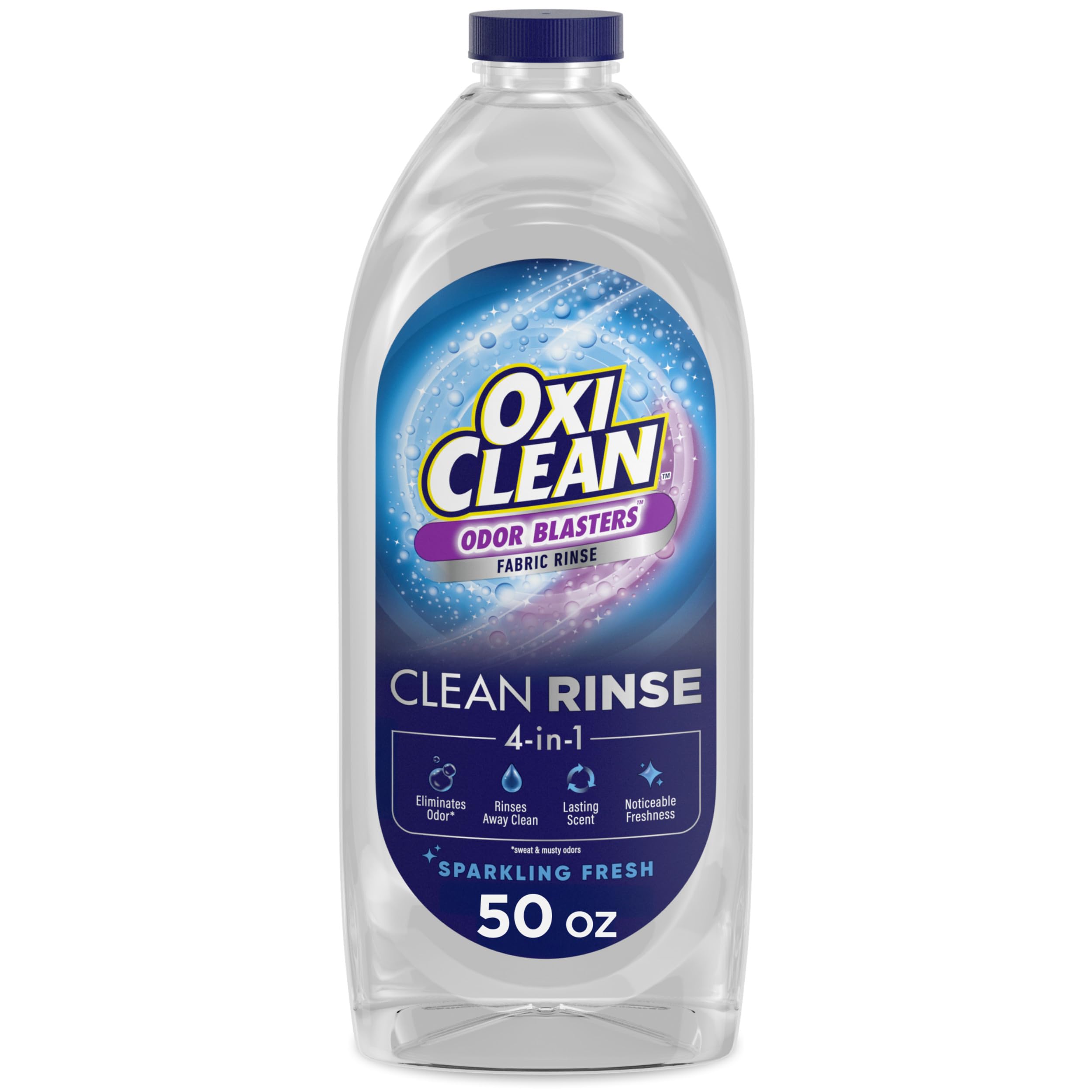 OxiClean Odor Blasters Fabric Rinse 4-in-1 Clean Rinse Formula Laundry Additive and Odor Eliminator for Sweat and Musty