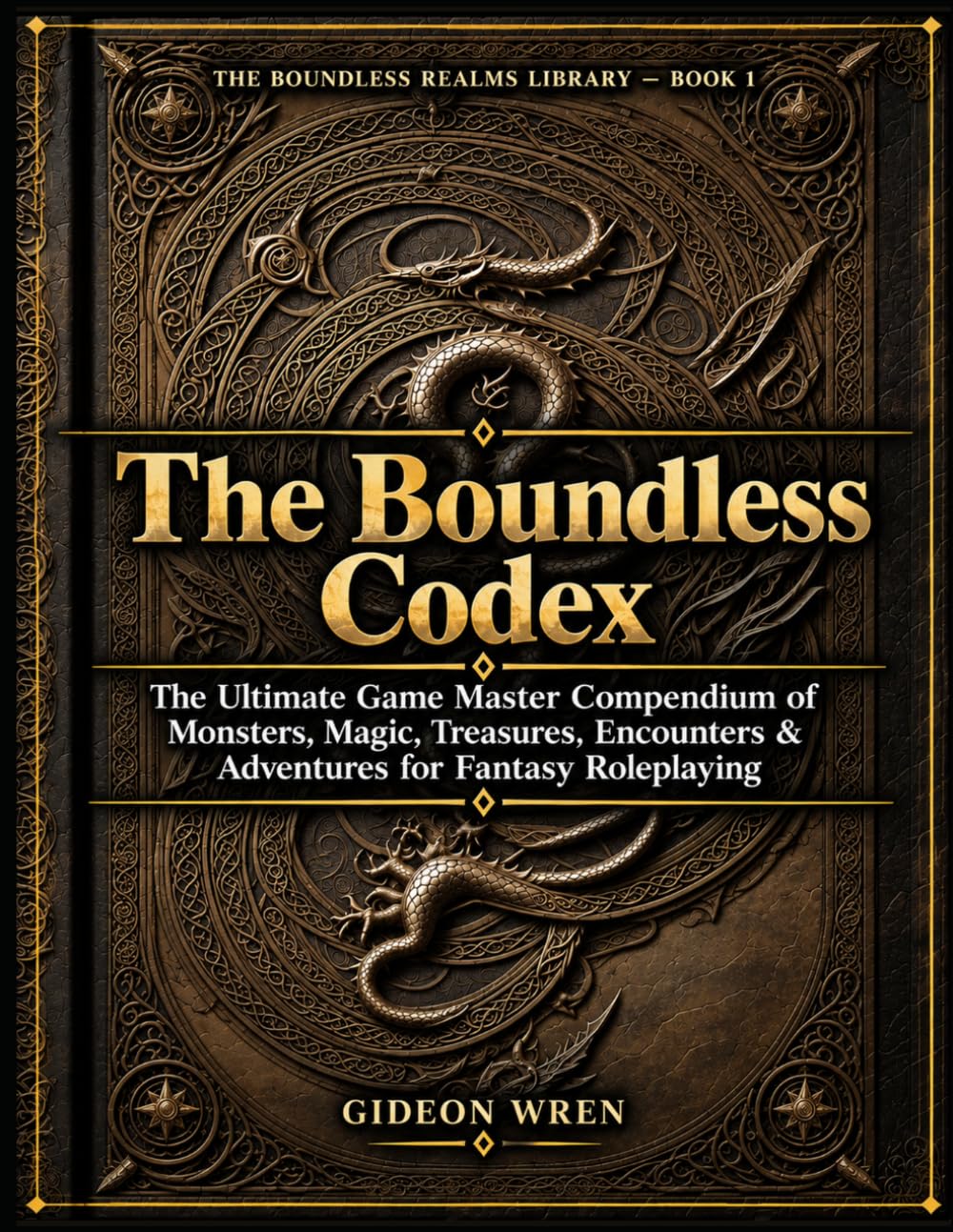 The Boundless Codex: The Ultimate Game Master Compendium of Monsters, Magic, Treasures, Encounters & Adventures for Fantasy Roleplaying