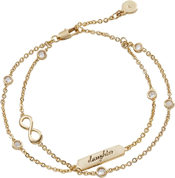 Daughter Infinity Chain Bracelet