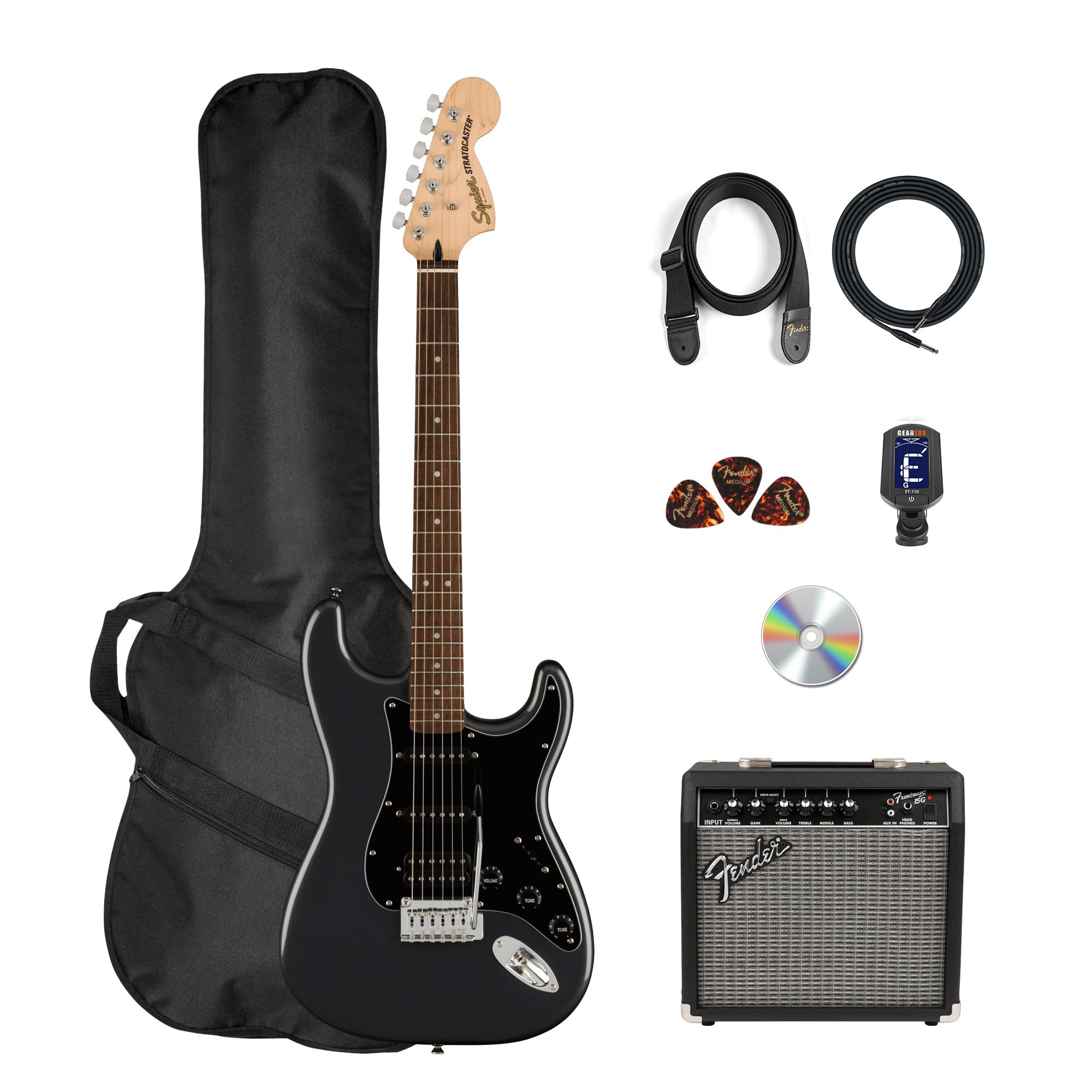 【取り置き中11657】Squier by Fender Affinity Amazon.com: Fender Squier Affinity Stratocaster HSS Pack