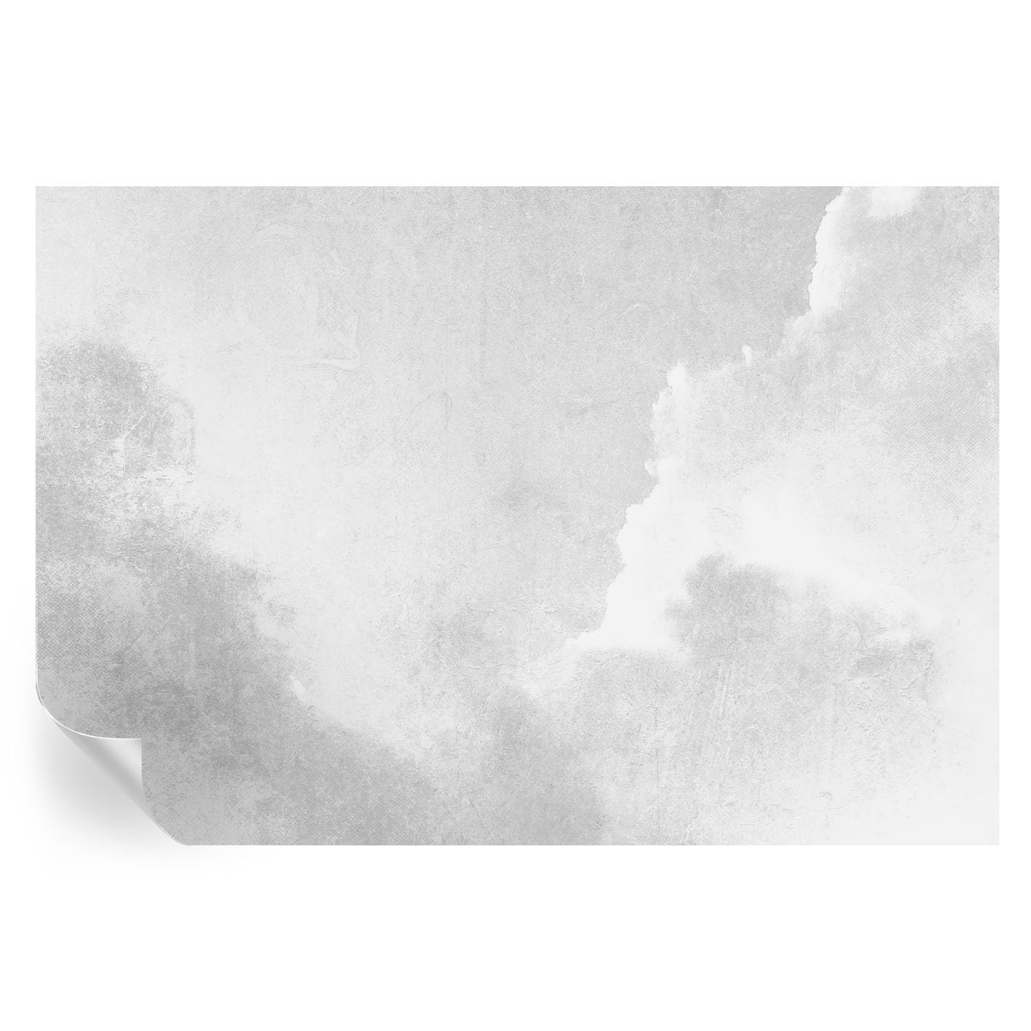 Vinilos decorativos 152x104 cm con nubes sutiles para crear un salón acogedor y moderno