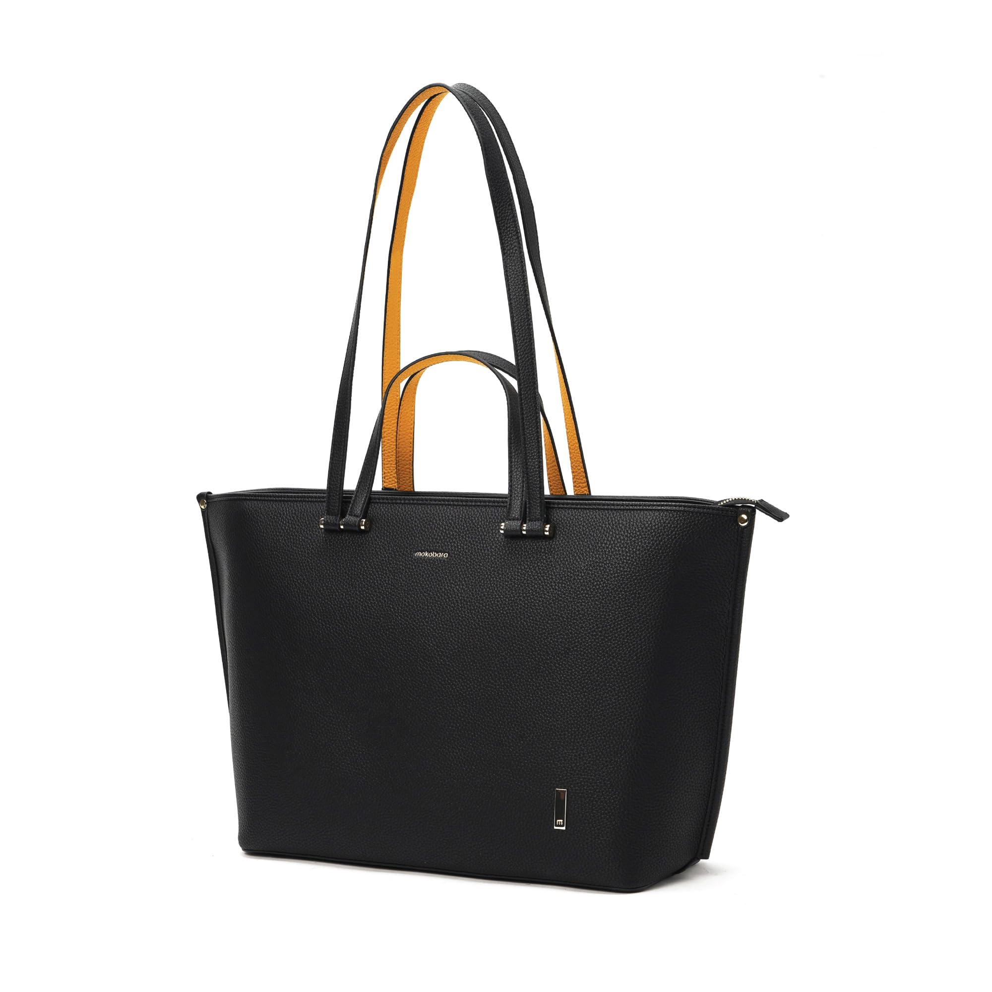 MOKOBARA The Belle Tote Vegan Leather Solid Oversized Tote Bag for Women (Crypto) (B0DFCG11K4) Amazon Price History, Amazon Price Tracker