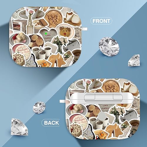 Vista 124 de Maxjoy for AirPods 2nd Generation Case, Unique Design Hard Protective Shockproof Airpods Case Cover with Keychain Compatible with Apple AirPods Sea