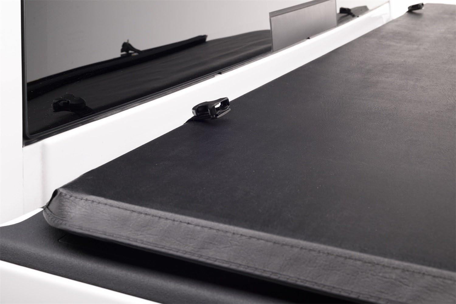 Company Hard Folding Truck Bed Tonneau Cover | 76409 | Fits 2016-20 Toyota Tacoma 5' Bed