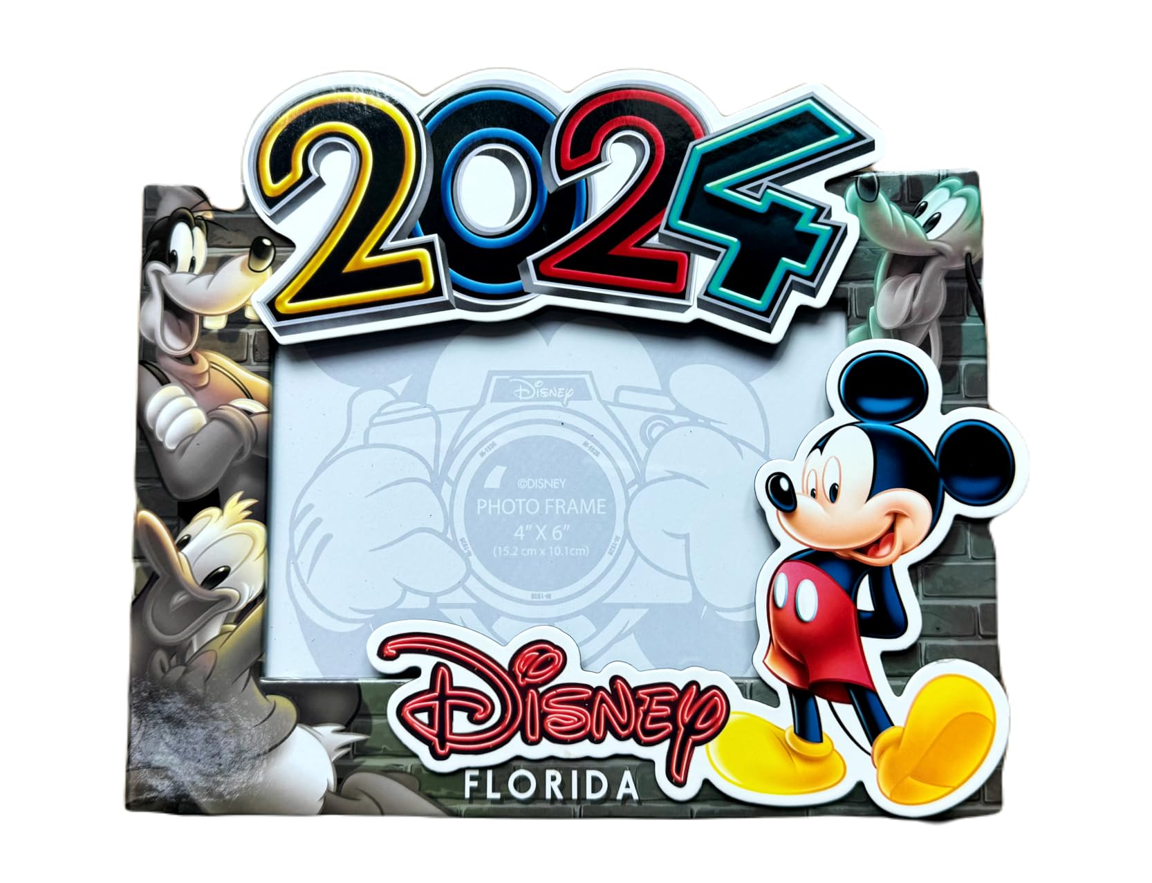 7STAR Mickey Luminate 4x6 Picture Frame 2024 (Florida