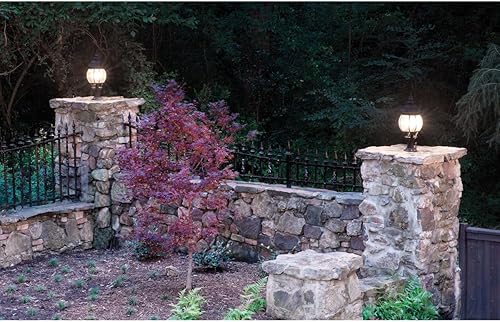 Miniatura 5 de Progress Lighting P8748-31 Adaptador de poste de montaje en superficie para montaje en superficie, postes redondos de diámetro exterior inferior de