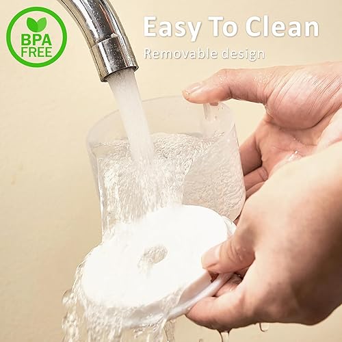 Miniatura 6 de Mini picadora de ajo, procesador de alimentos pequeño de 8.5 fl oz inalámbrico, 1 taza, batería USB-C recargable eléctrica picadora de alimentos