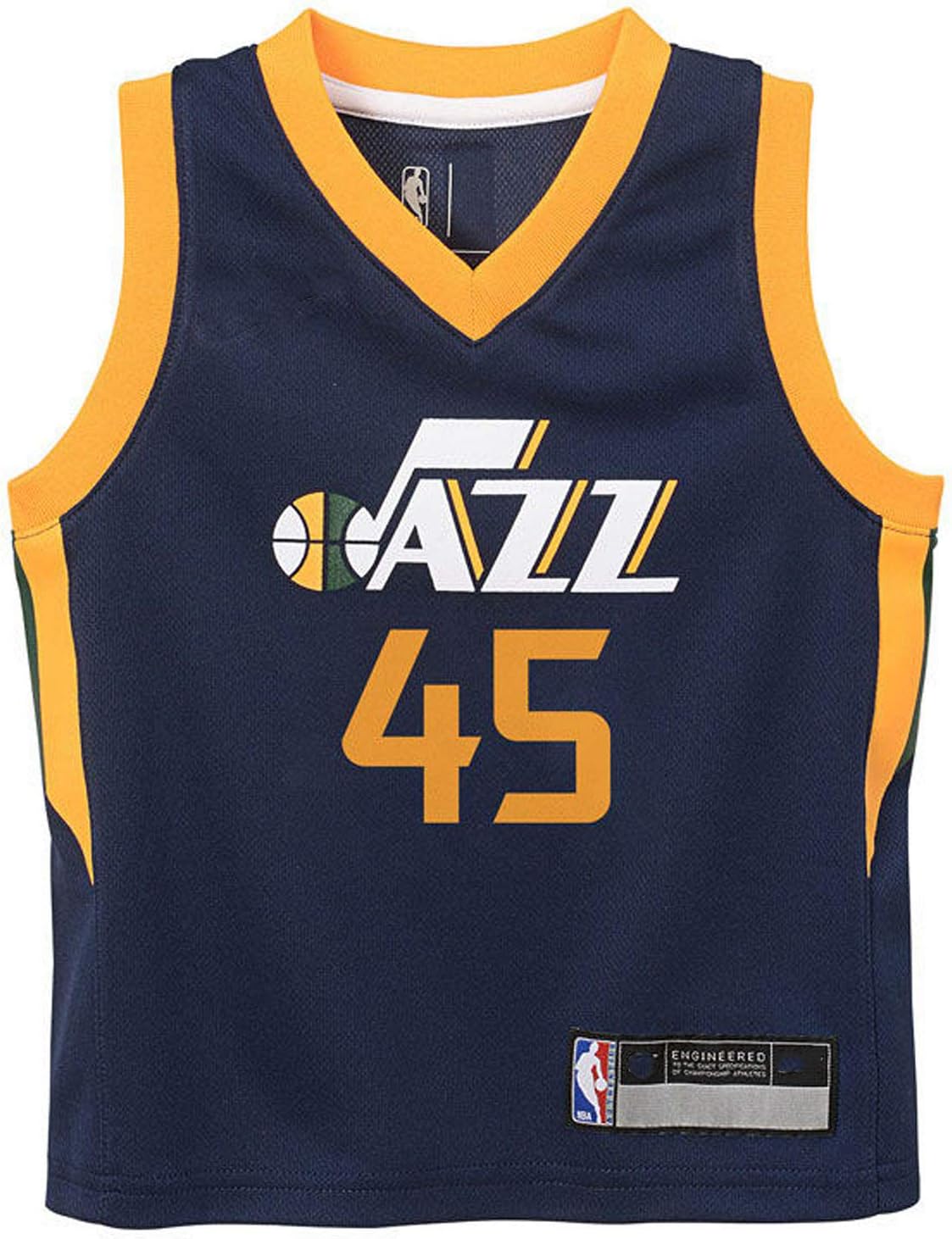 OuterstuffNBA Kids 4-7 Official Name and Number Replica Home Alternate Road Player Jersey