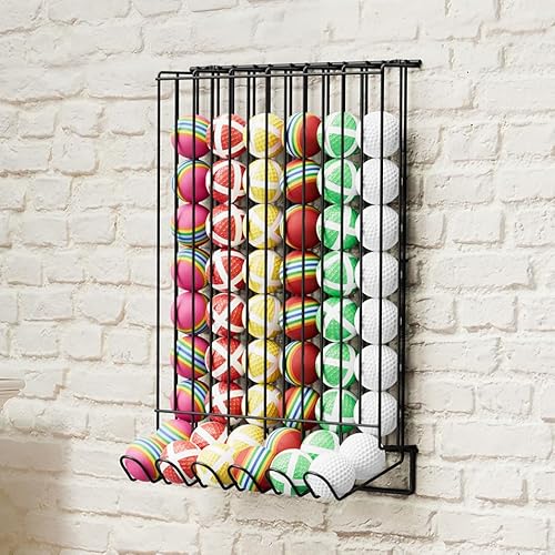 Vrisa Golf Ball Holder for 60 Balls Wall Mount Golf