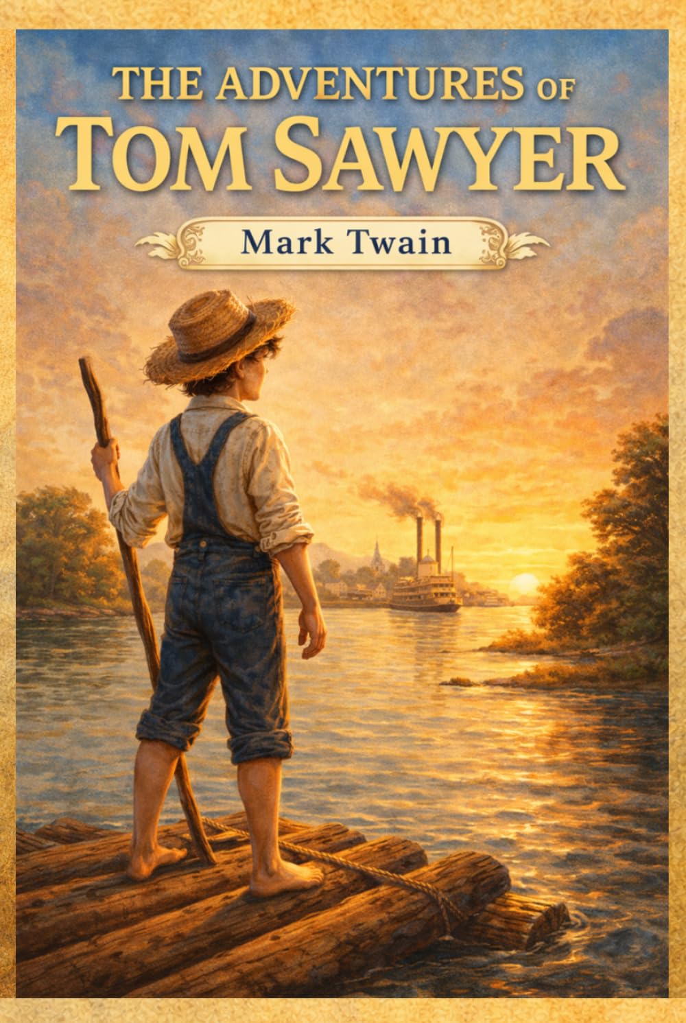 The Adventures of Tom Sawyer: The Original, Unabridged, and Uncensored 1876 - Classic Illustrated Edition
