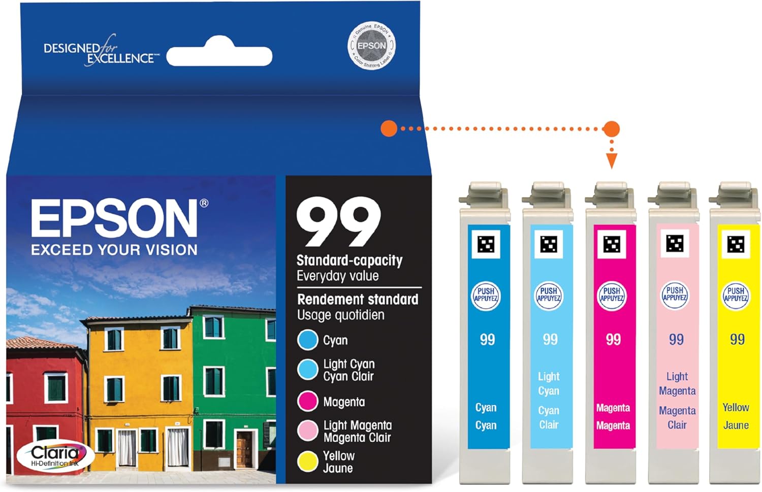 Epson No. 99 Original Ink Cartridge