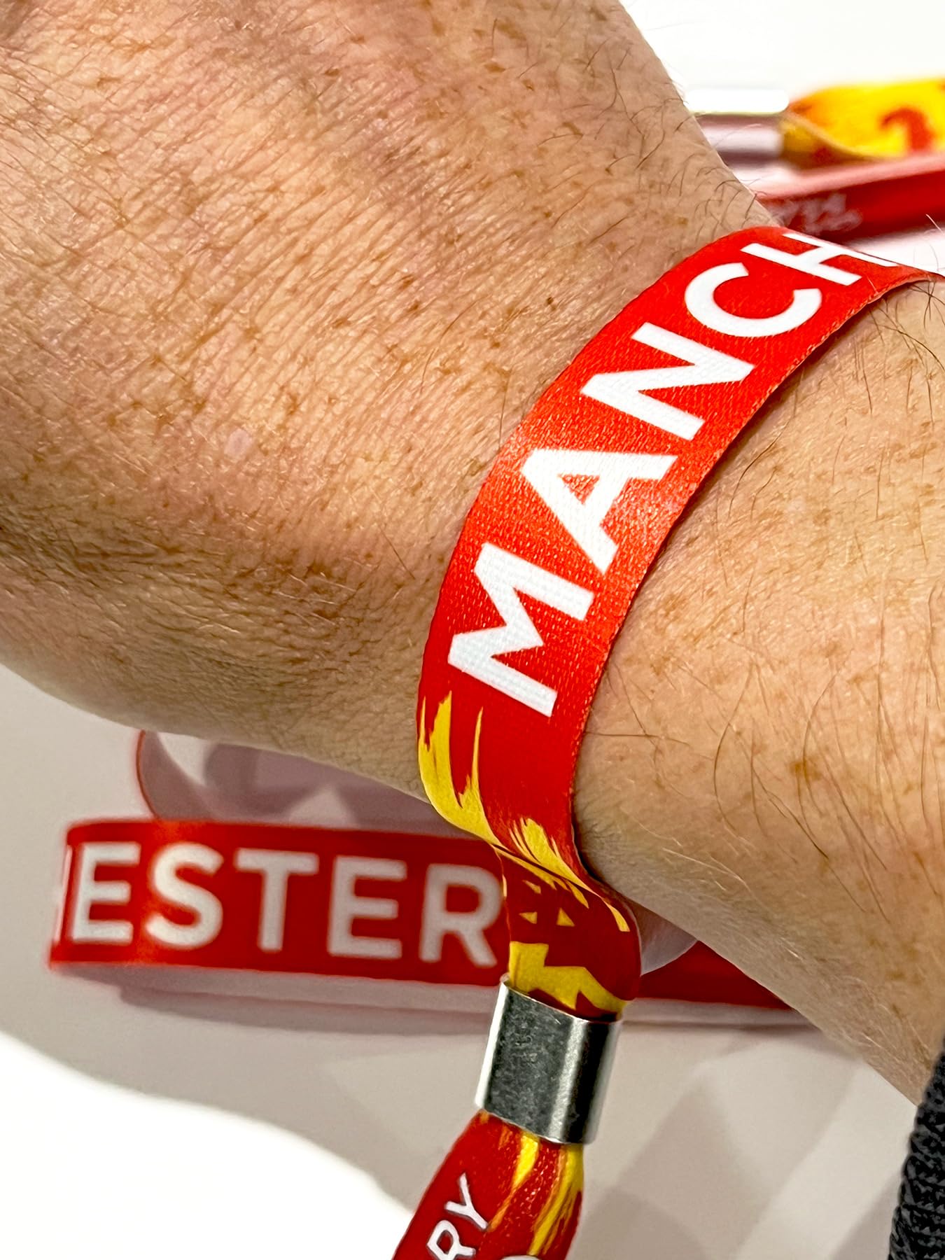 Manchester United Supporters Wristband - Man Utd Football Fans