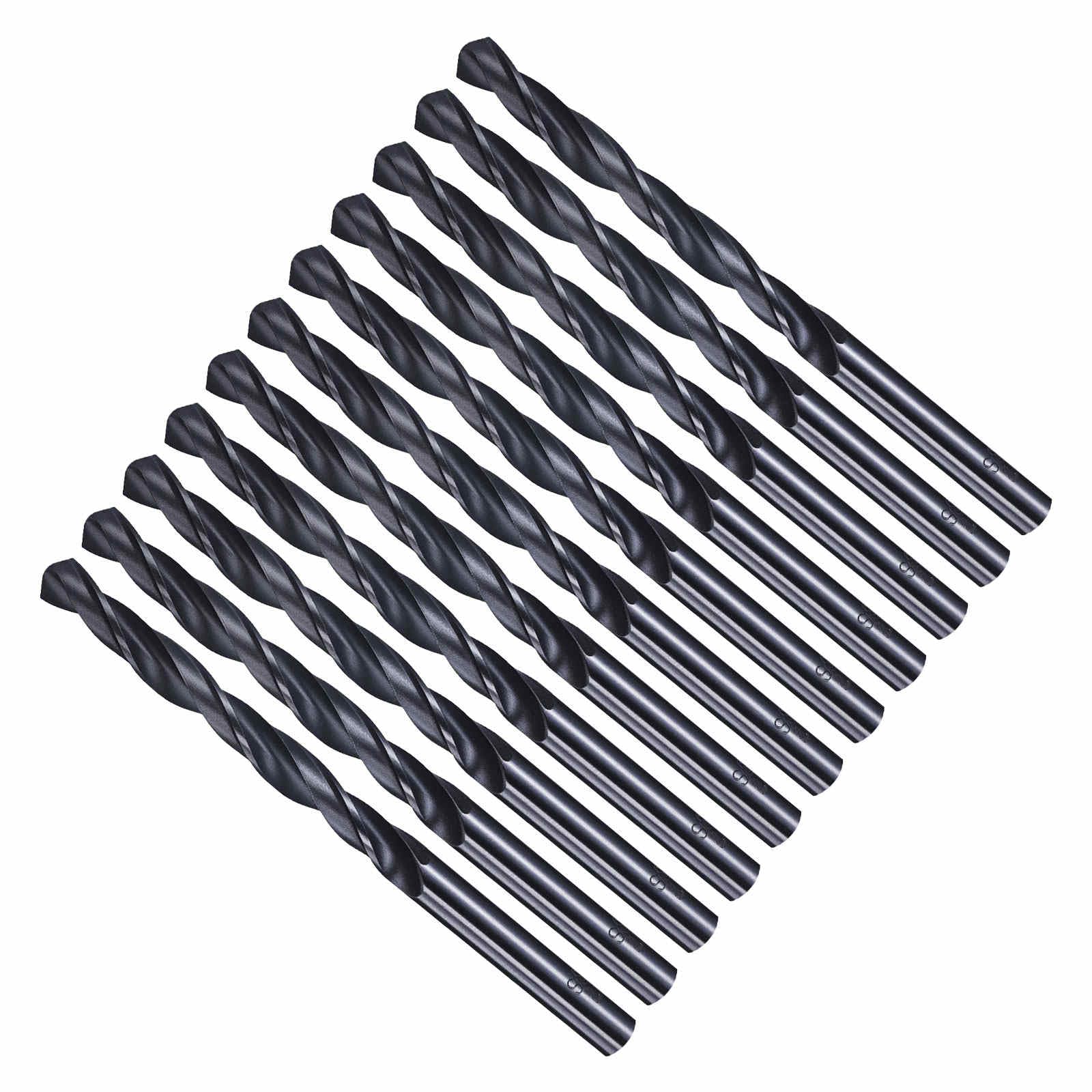 CoCud Drill Bit, 6.5mm Cutting Diameter, 4241 HSS Nitriding Black 118° Cutting Angle Versatile Bits