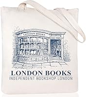 Vista 16 de Andeiltech Canvas Tote Bag Aesthetic Cute Vintage Tote Bags Book Shoulder bag Gifts Reusable Grocery Bags for Women