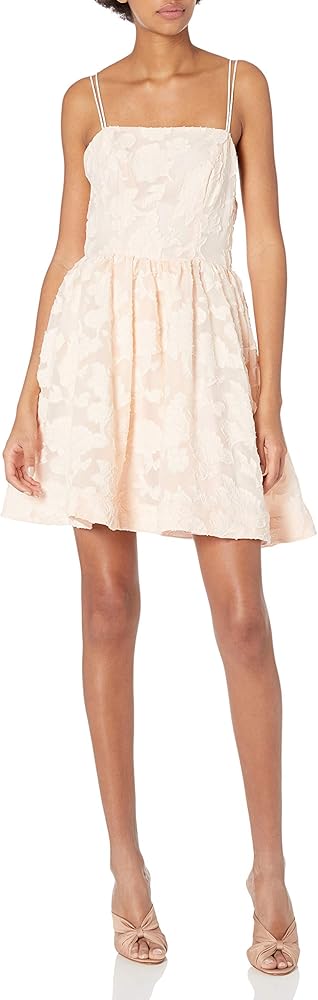 Keepsake The Label Women's Offset Fit & Flare Babydoll Dress -Nude, L at  Amazon Women's Clothing store