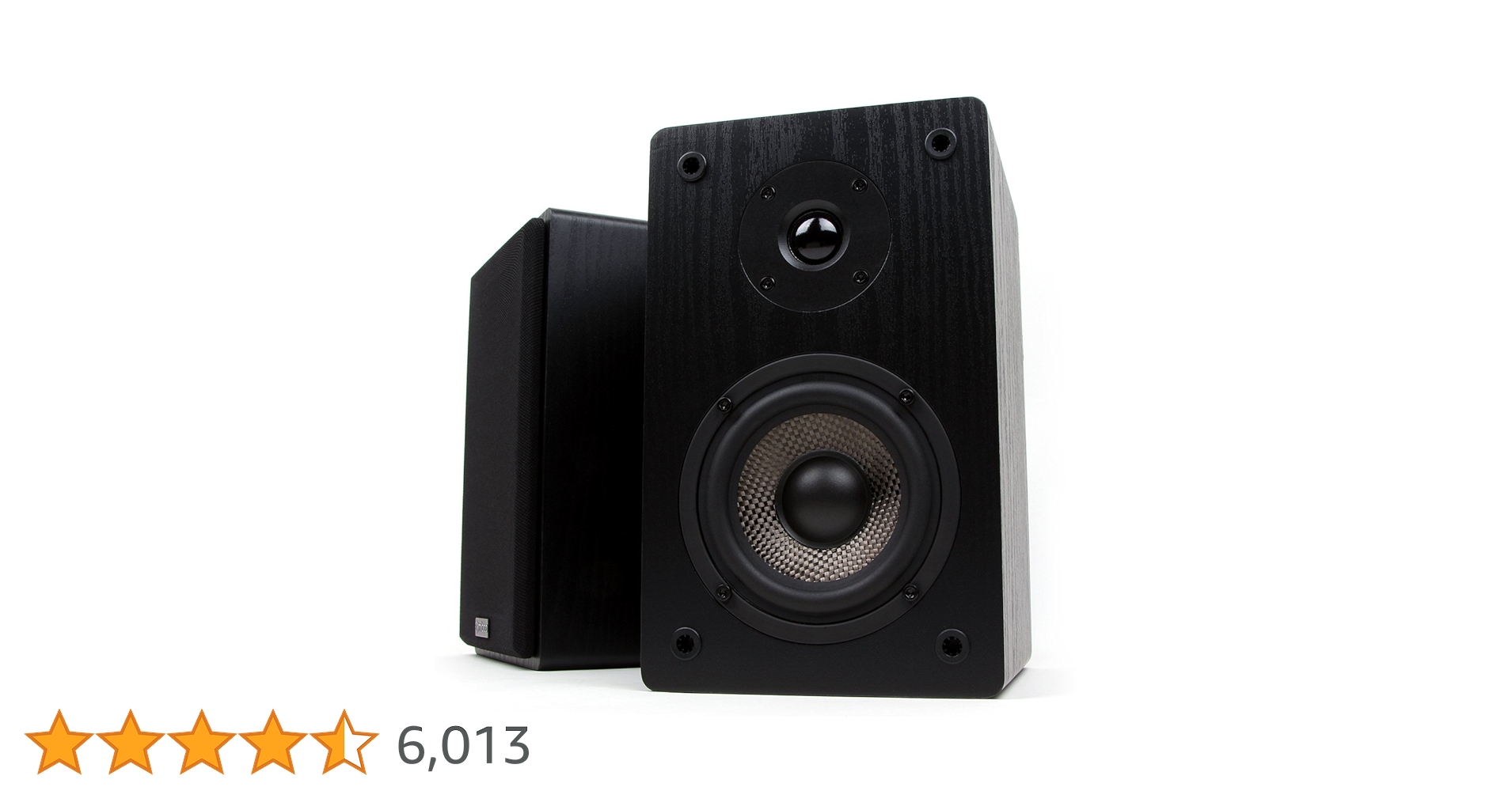 Micca MB42 ブックシェルフスピーカー Micca MB42 Bookshelf Speakers with 4-Inch Carbon Fiber