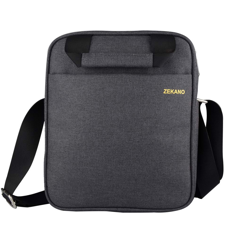 ZEKANO Crossbody Shoulder Bags Travel Bag Man Purse Casual Sling Pack for Work Business College (Gray)