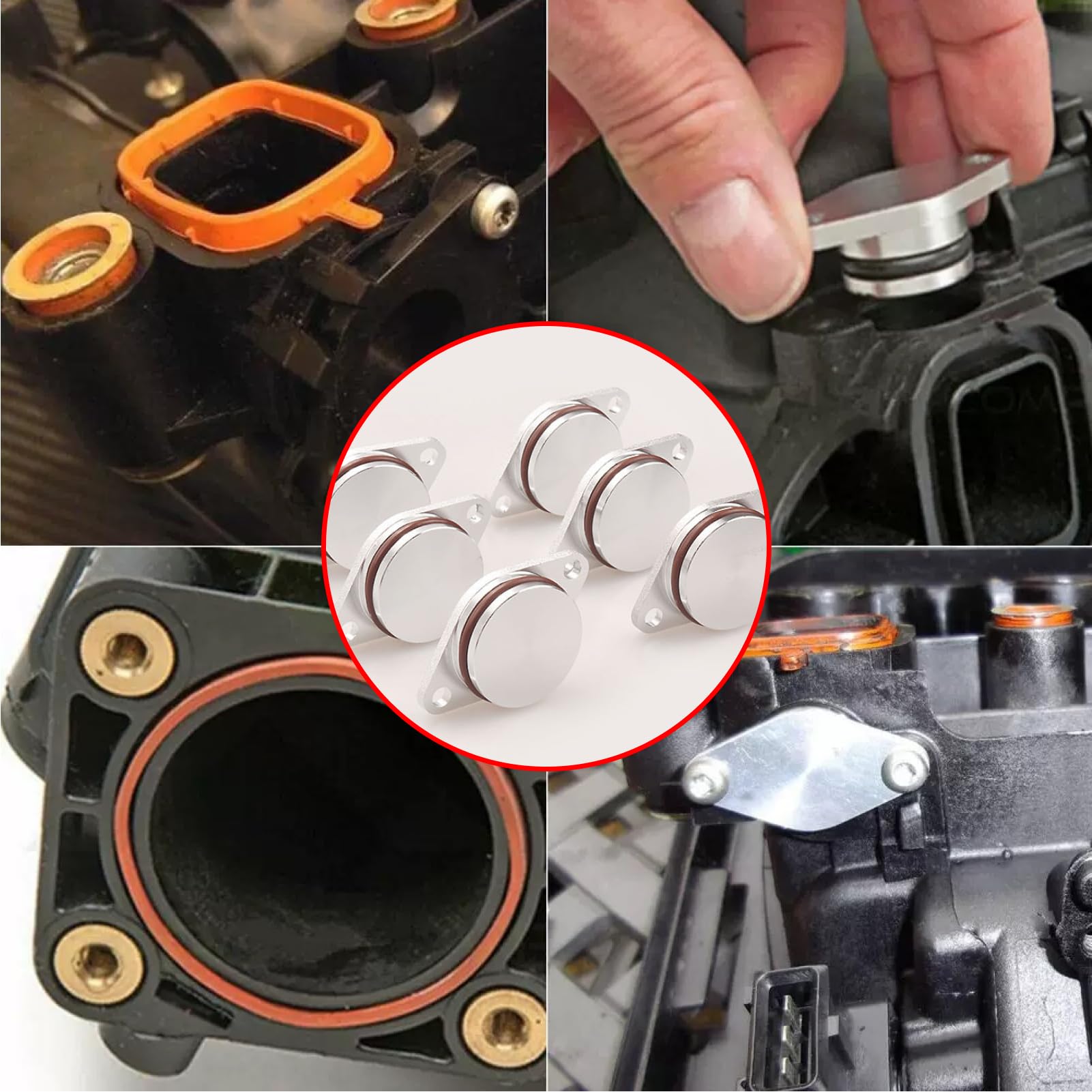 Kit di rimozione valvole aspirazione M57 M57TU 6×33mm per BMW E87 E46 E90 E91 E92 E93 E39 E60 E83 E53