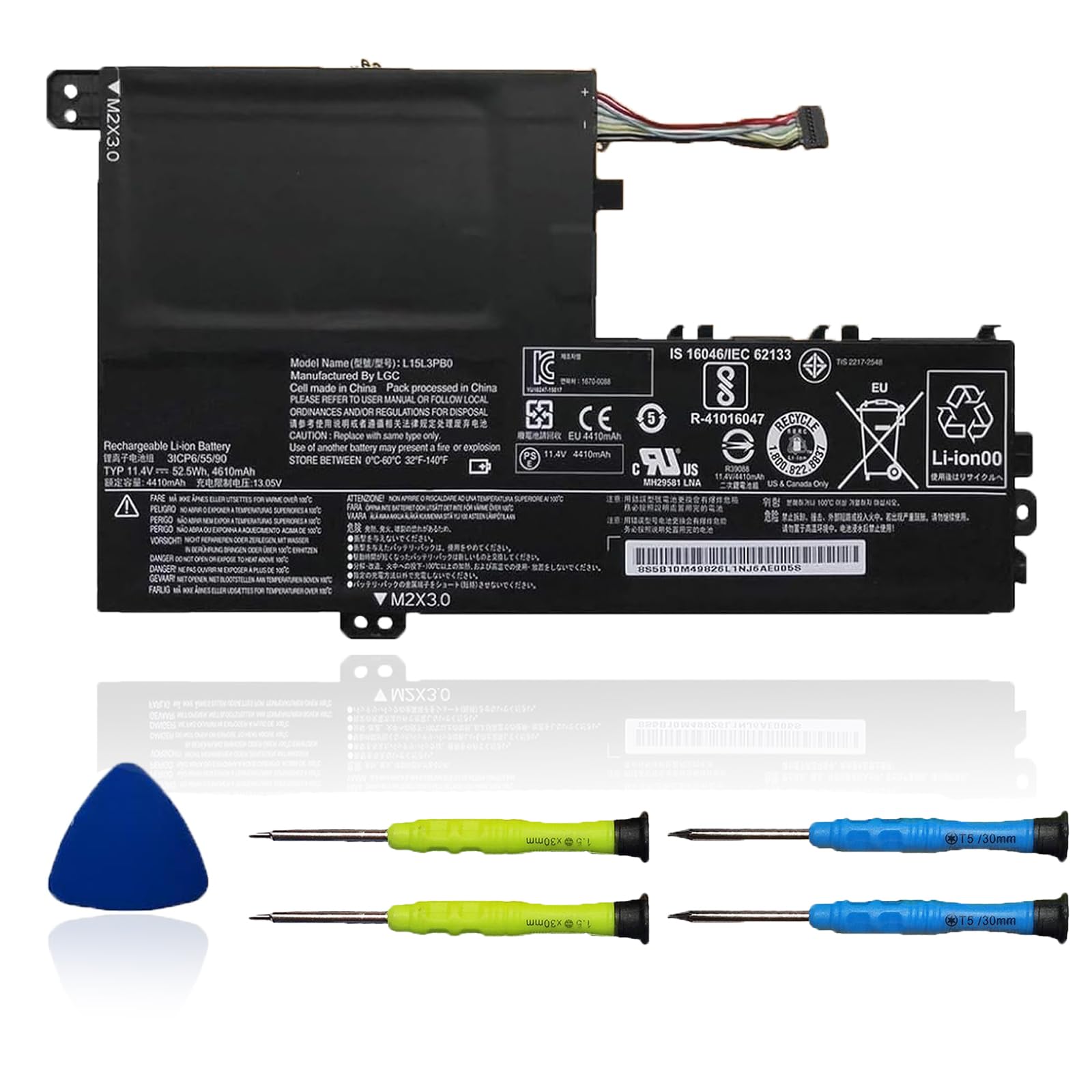 Amazon.com: OUWEE L15L3PB0 Laptop Battery Compatible with Lenovo