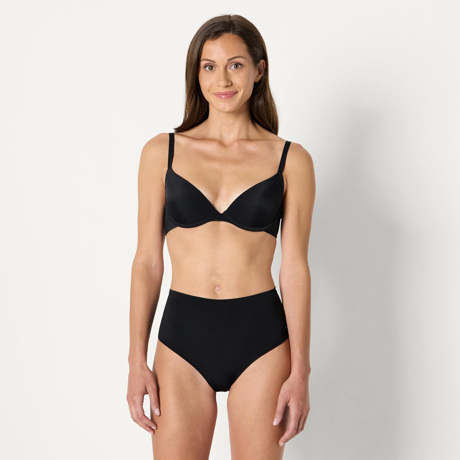 Amazon Essentials Women's Microfiber Thongs (G-String & High Waisted Thong), Pack of 6 - Image 4