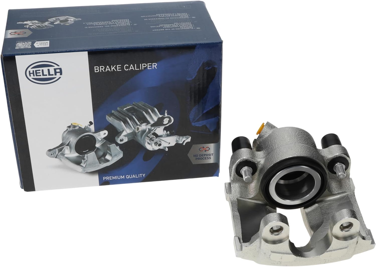 HELLA Brake Caliper Compatible with Select 1992-2008 BMW, Front Right