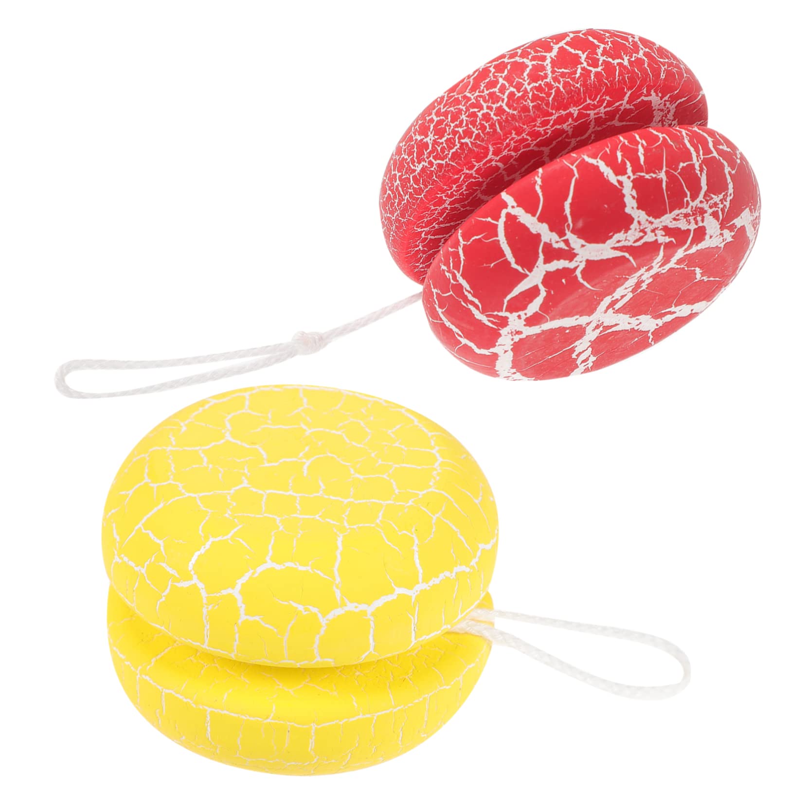 Abaodam Wooden Toys Boys and Girls Educational Toys String Ball 2pcs Boys and Girls
