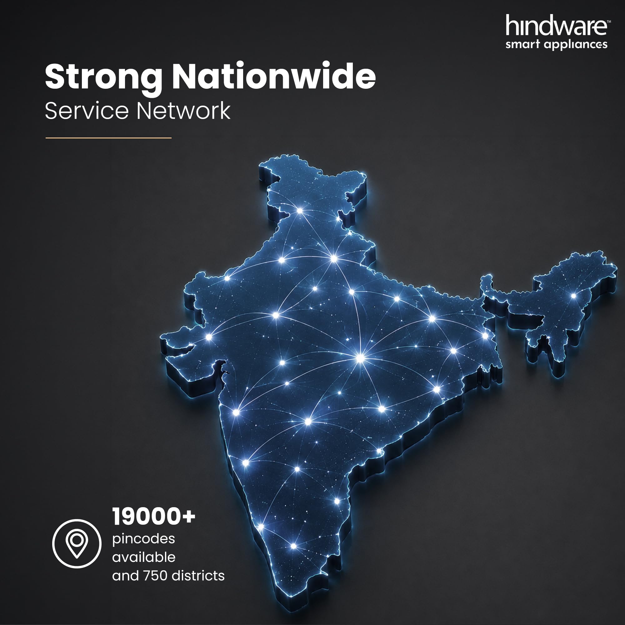Hindware Amyra Kitchen Chimney - Filterless & Smart -9