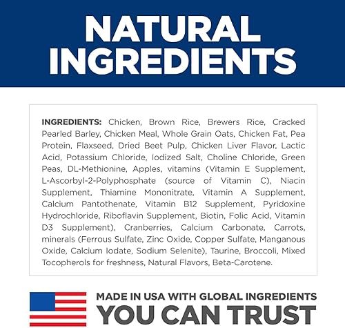 Miniatura 5 de Hill's Science Diet Alimento seco para perros adultos de raza grande 1-5, proteína de calidad para apoyo articular y músculos magros, sin maíz,