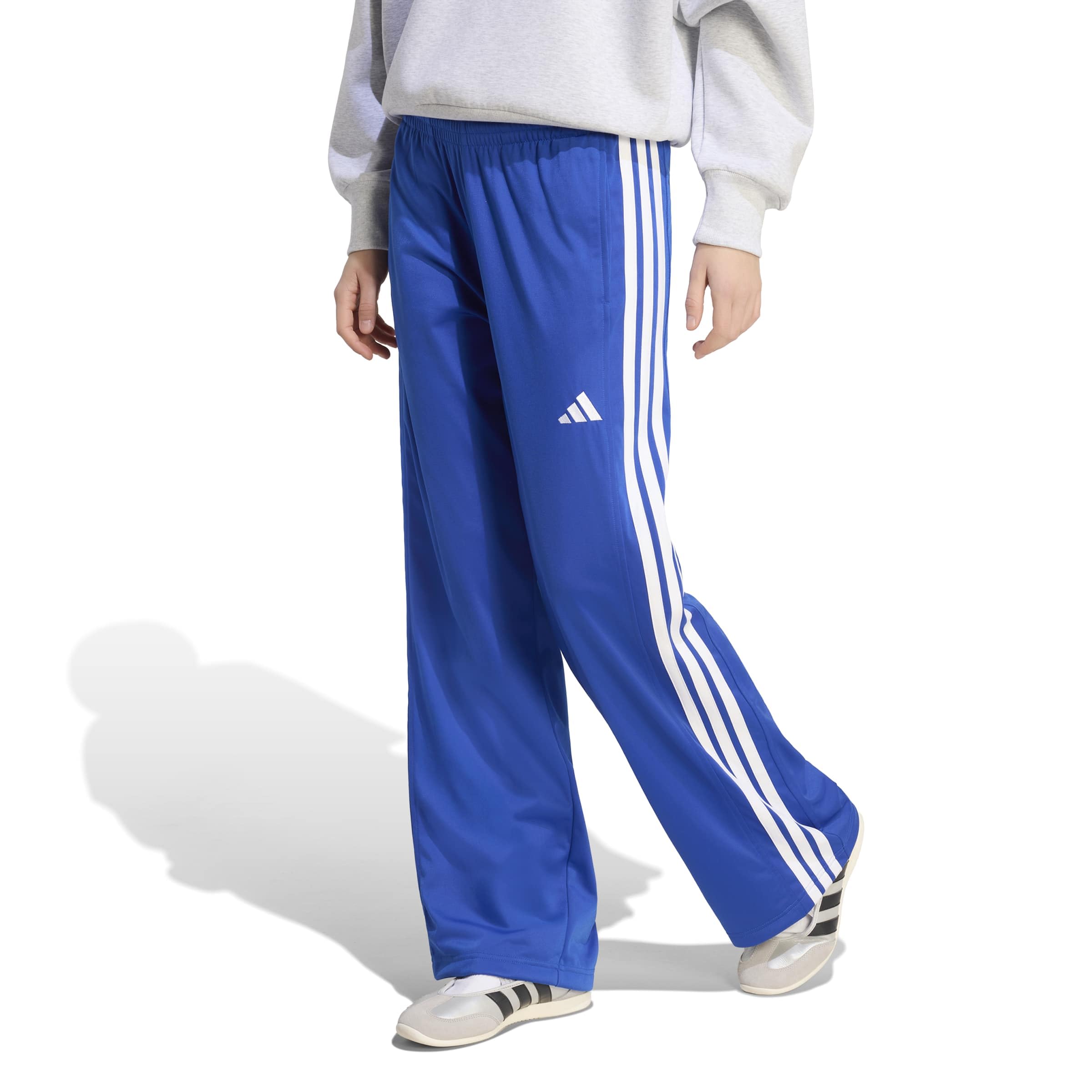 adidas Womens Tricot 3 Stripe Snap Casual - Green