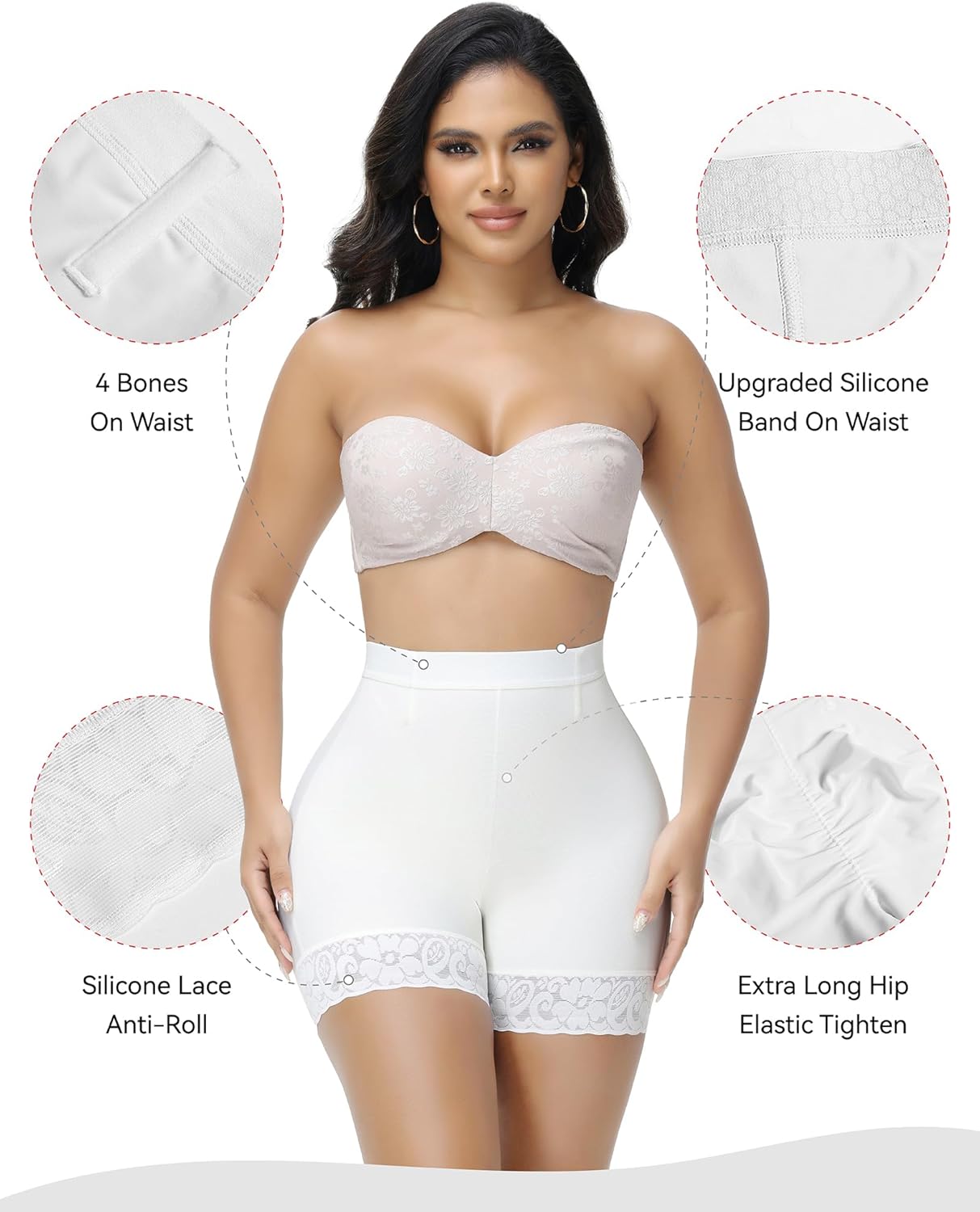 SHAPSHE Butt Lifting Shapewear Fajas Colombianas Seamless Shapewear for Women Faja Shorts Tummy Control Underwear - Image 3