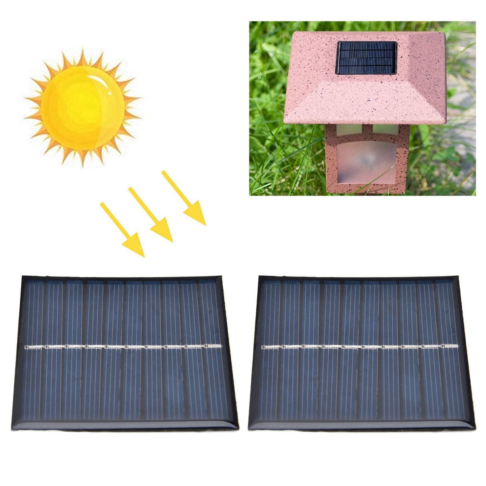 Mini Panel Słoneczny 0.7W 5V 140mA, Epoksydowy, 70x70mm, Przenośny, do Urządzeń Małej Mocy