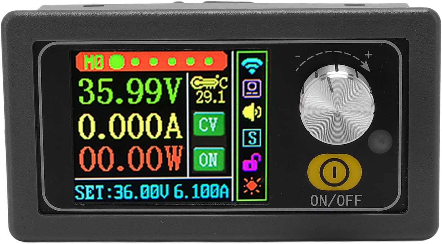 ITEFDTUTNE DC Regulated Power Supply, Adjustable Voltage Current 0 36V 12A 216W with Digital Display, for Laboratory Experiments Electronic Projects