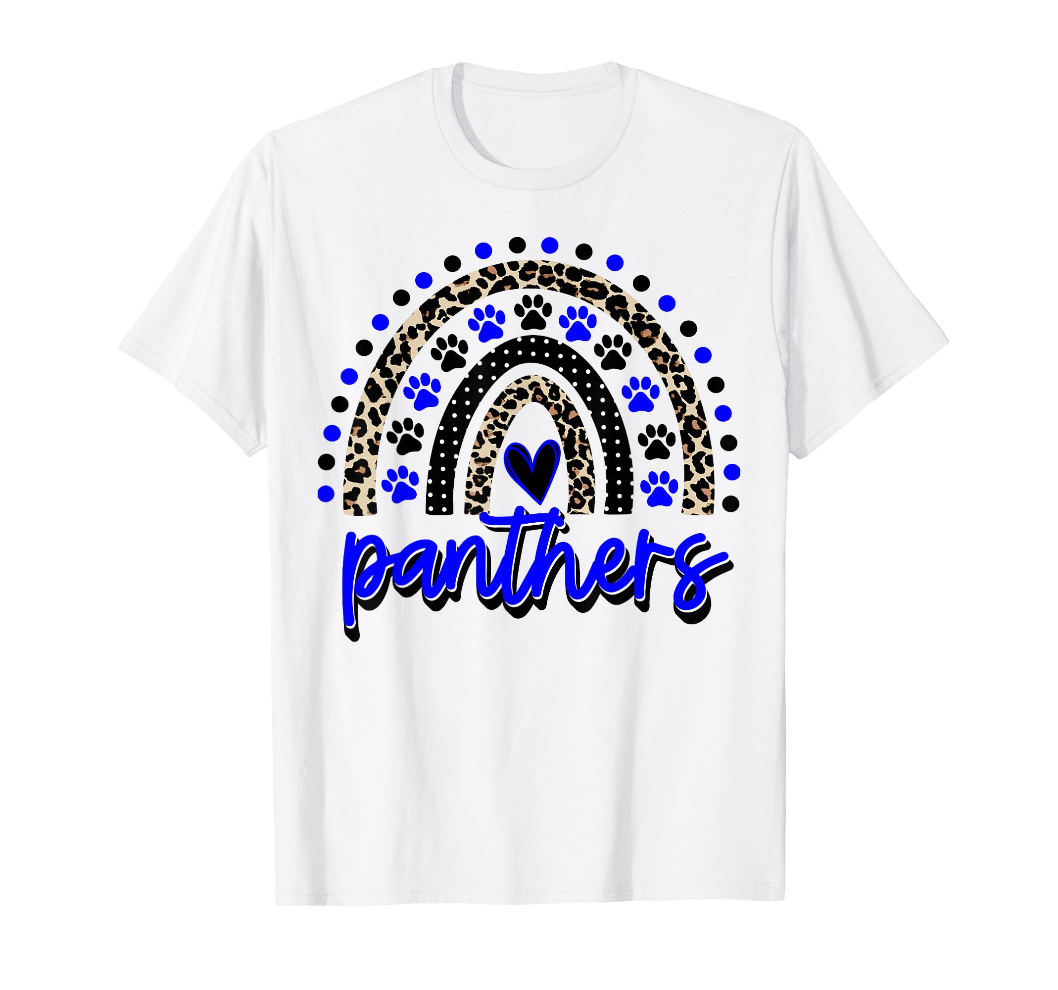 School Spirit Panthers Panther Pride Fan Team Spirit Wear T-Shirt