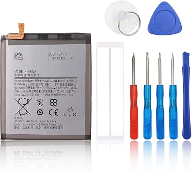 New Replacement Battery Compatible with Samsung Galaxy A51 5G EB-BA515ABY with Toolkit