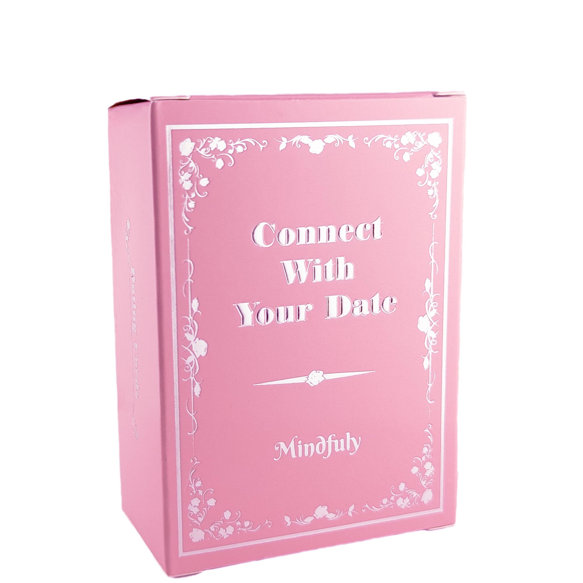 Mindfuly Dating Cards | 100 Romantic Questions for Deeper Connections & Compatibility | Date Night Idea - Perfect for New & Current Couples!