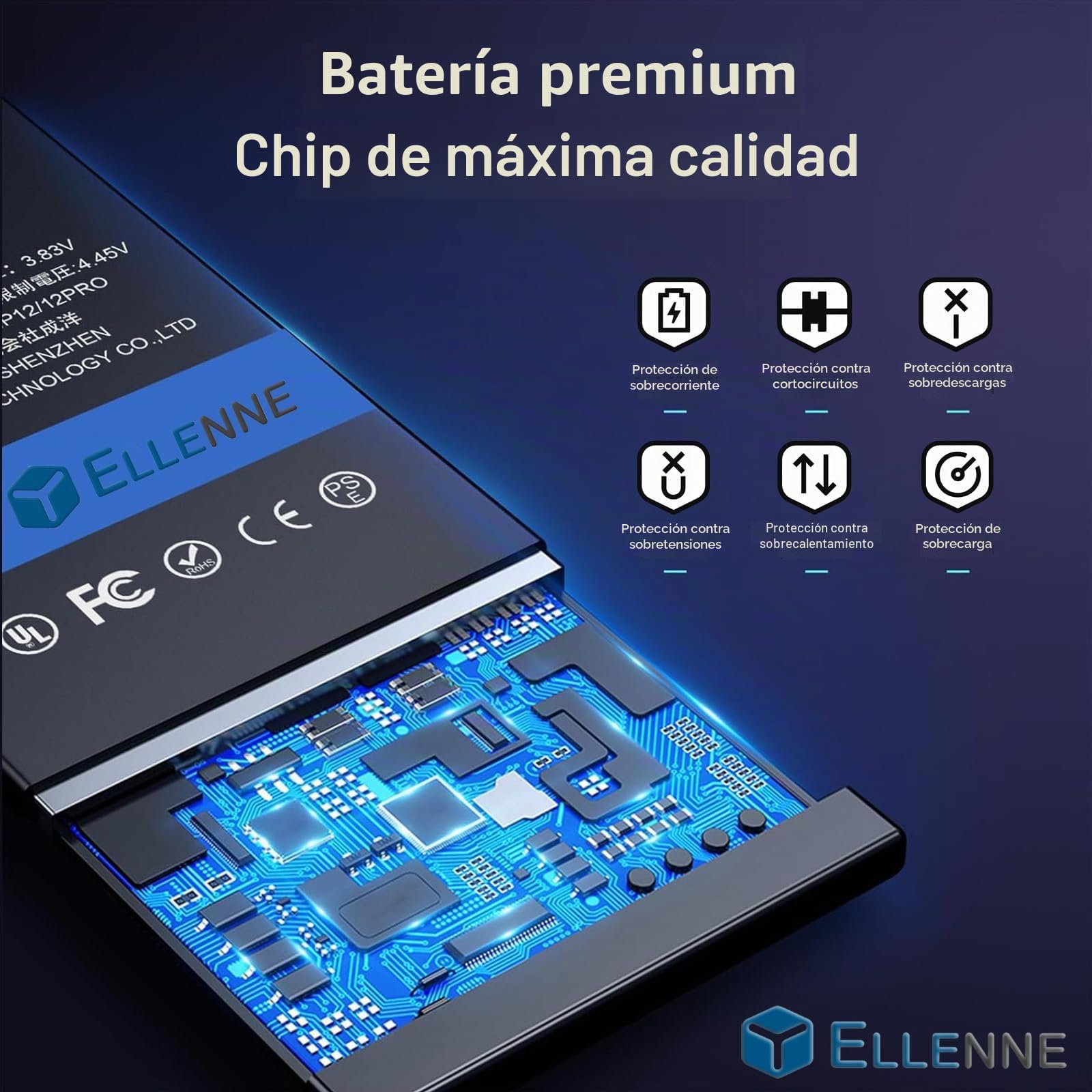 Batería compatible con Samsung Galaxy S22 Ultra EB-BS908ABY 5000 mAh SM-S908 nueva con kit destornillador