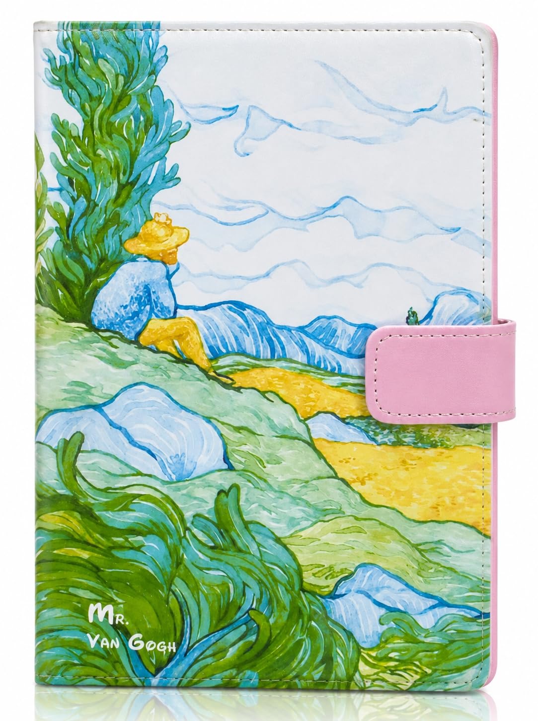 Carnet mignon Van Gogh et planificateur 12 mois pour femme active