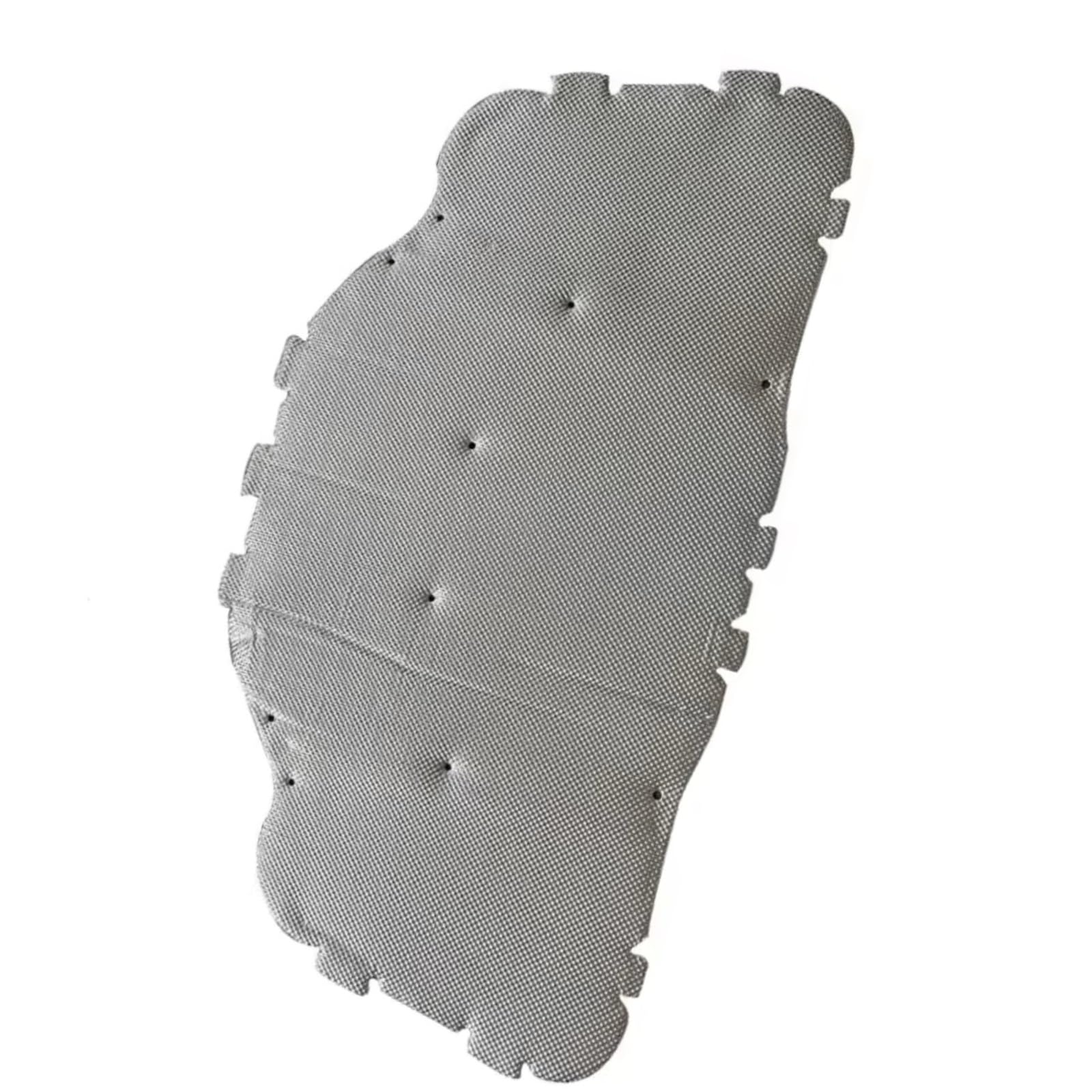 Sywhrev Silver Car Bonnet Insulation Pad Car Front Engine Hood Insulation Cotton Sound Soundproof Heat Insulation Mat Compatible With Bmw For E60 E61 For 525I 2005-2011