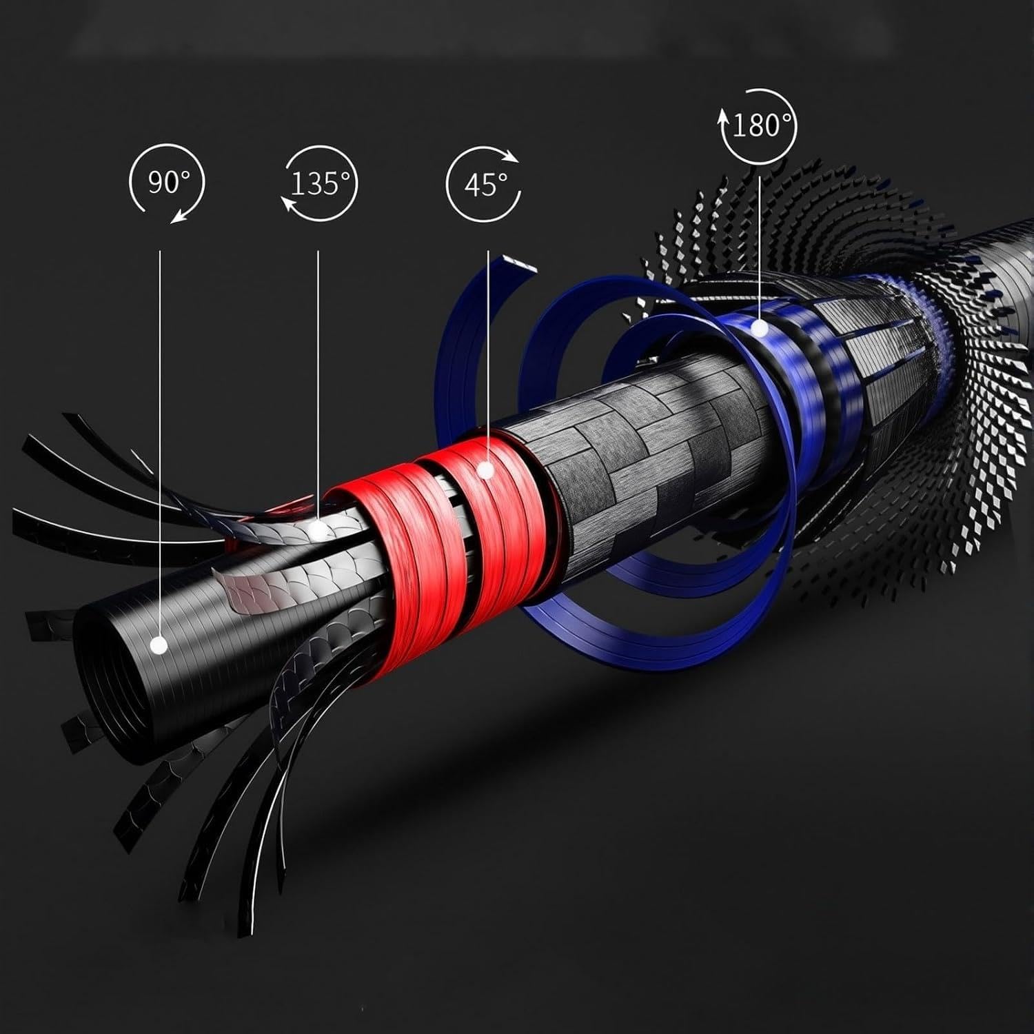 Caña De Pescar Telescópica De Fibra De Carbono De 8 M A 15 M, Ideal para La Pesca De La Carpa En Lagos, Embalses Y Ríos(13m)