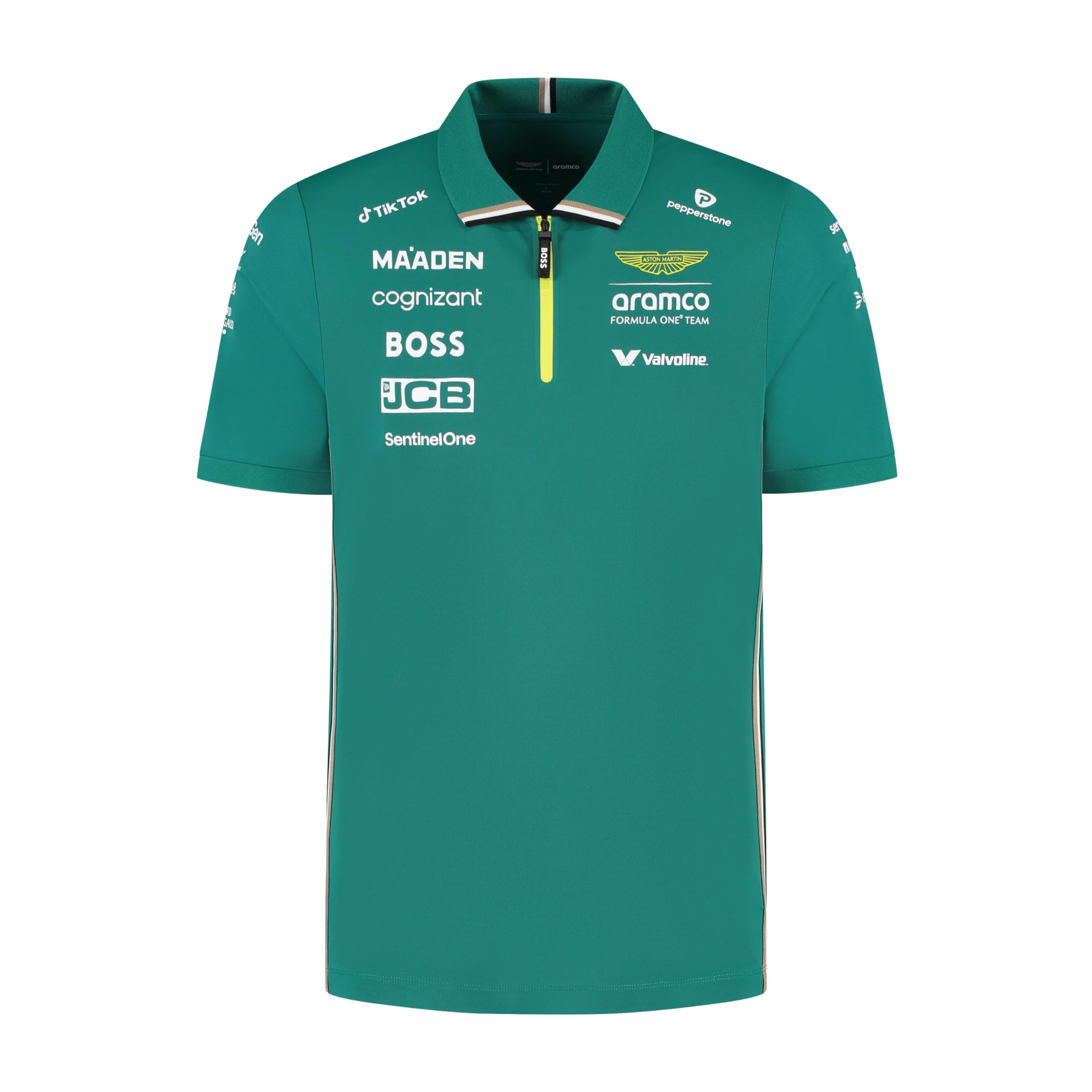 Aston Martin F1 2025 Men's Team Polo Green - Size: XL