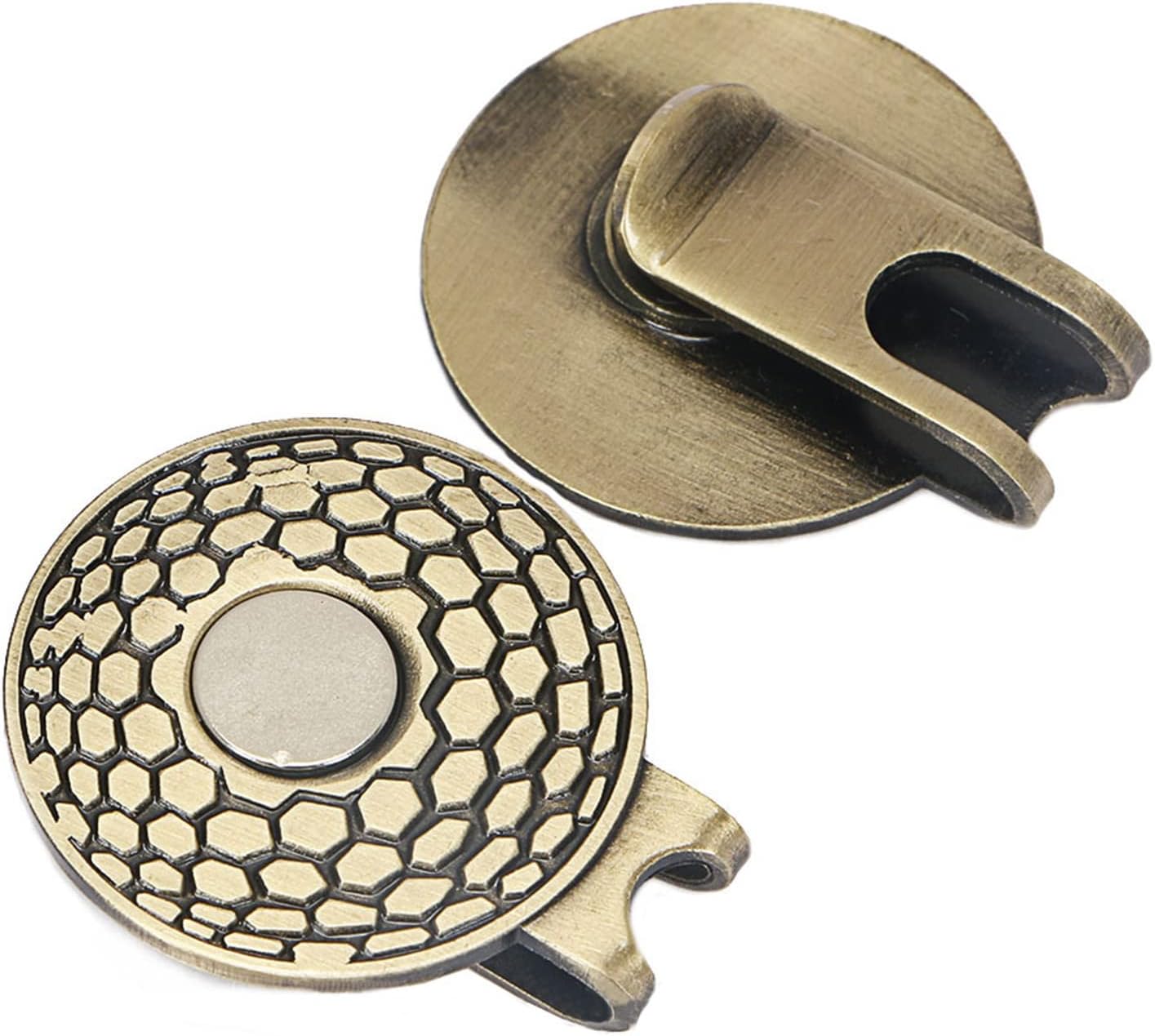 review LUYANhapy9 Golf Ball Marker Removable Round Magnetic Golf Cap Clip for Exercise
