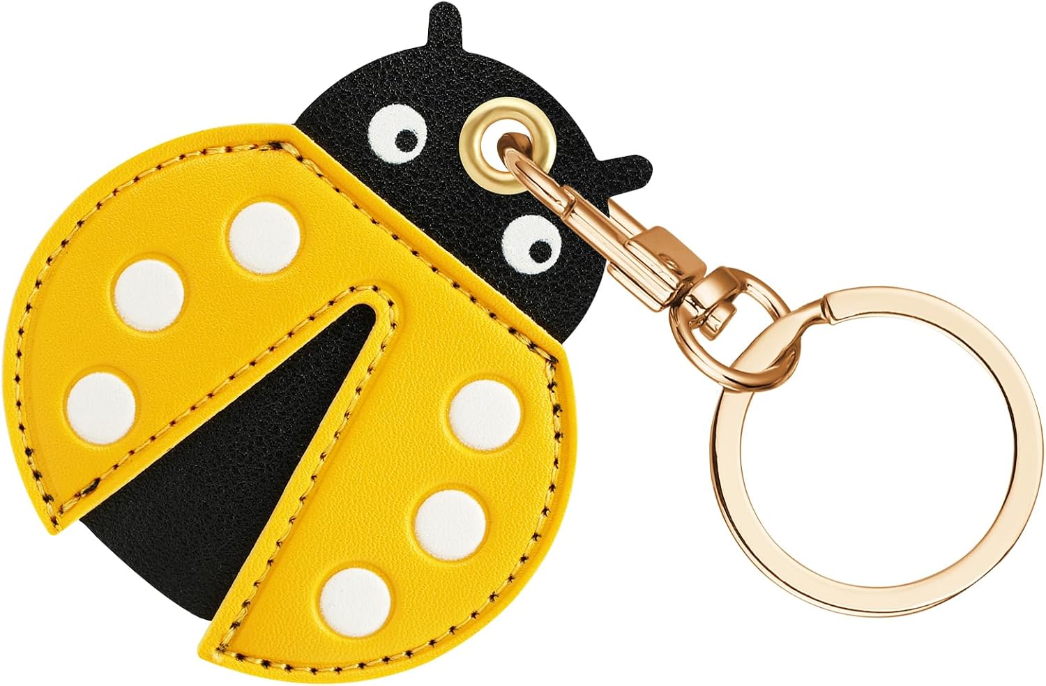 AXFEE AirTag Etui ochronne, skórzane etui ochronne kompatybilne z AirTags, skórzane etui na klucze AirTag, Mini Apple AirTags, skórzane etui na klucze, etui na klucze, etui z breloczkiem do kluczy