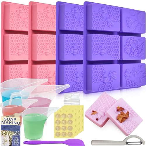 Artcome DIY Soap Making Kit – Molds, Measuring Tools &
