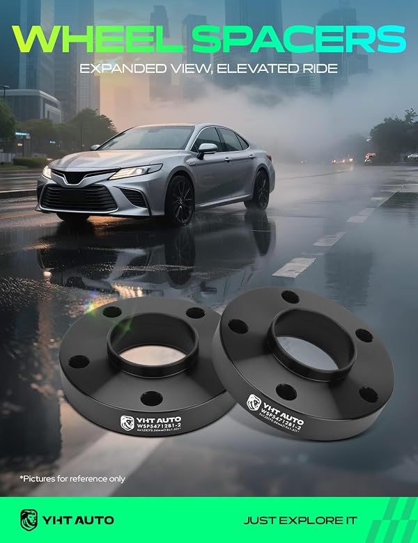 YHTAUTO 5x120 Hub Centric Wheel Spacers 1 Inch for BMW by YHTAUTO - Used condition - Image 2