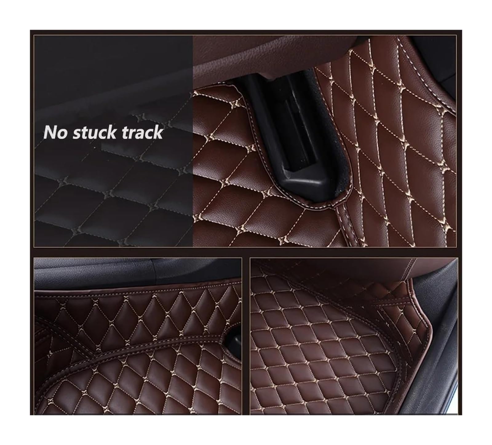Alfombrillas Alfombrillas Personalizadas para Mini F55 F56 de 2 Puertas (años 2014-2021) Detalles Interiores Accesorios para Coche Alfombra.(Negro Rojo)