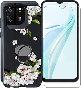 Coque Pour Blackview A85 Avec 2 Protecteur D'écran En Verre Trempé, Housse De Protection Souple
